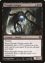 Glossy Finish Rise of the Eldrazi Thought Gorger ( #129 )