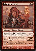 Glossy Finish Rise of the Eldrazi Brimstone Mage ( #137 )