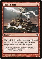 Glossy Finish Rise of the Eldrazi Forked Bolt ( #146 )