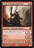 Glossy Finish Rise of the Eldrazi Lord of Shatterskull Pass ( #156 )