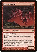 Glossy Finish Rise of the Eldrazi Rage Nimbus ( #160 )