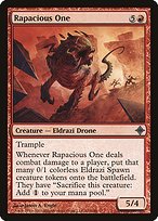 Glossy Finish Rise of the Eldrazi Rapacious One ( #162 )