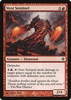 Glossy Finish Rise of the Eldrazi Vent Sentinel ( #171 )