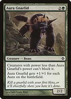 Glossy Finish Rise of the Eldrazi Aura Gnarlid ( #175 )