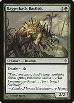Glossy Finish Rise of the Eldrazi Daggerback Basilisk ( #182 )