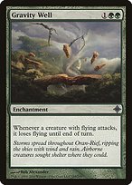 Glossy Finish Rise of the Eldrazi Gravity Well ( #185 )