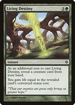 Glossy Finish Rise of the Eldrazi Living Destiny ( #195 )