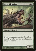 Glossy Finish Rise of the Eldrazi Nema Siltlurker ( #200 )