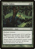 Glossy Finish Rise of the Eldrazi Snake Umbra ( #207 )