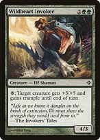 Glossy Finish Rise of the Eldrazi Wildheart Invoker ( #213 )