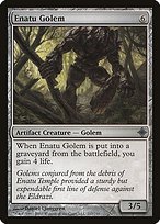 Glossy Finish Rise of the Eldrazi Enatu Golem ( #217 )