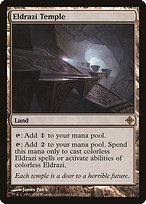 Glossy Finish Rise of the Eldrazi Eldrazi Temple ( #227 )