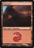 Glossy Finish Rise of the Eldrazi Mountain ( #244 )