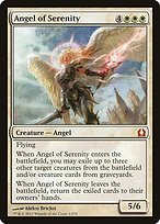 Matte Finish Return to Ravnica Angel of Serenity ( #1 )