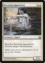Matte Finish Return to Ravnica Keening Apparition ( #12 )
