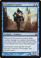 Matte Finish Return to Ravnica Crosstown Courier ( #34 )