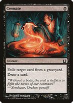 Matte Finish Return to Ravnica Cremate ( #59 )