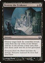 Matte Finish Return to Ravnica Destroy the Evidence ( #64 )