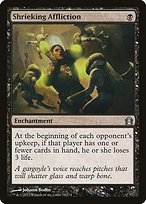 Matte Finish Return to Ravnica Shrieking Affliction ( #76 )