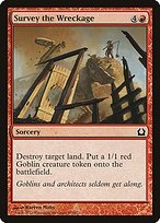Matte Finish Return to Ravnica Survey the Wreckage ( #107 )