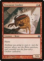 Matte Finish Return to Ravnica Tenement Crasher ( #108 )