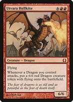 Matte Finish Return to Ravnica Utvara Hellkite ( #110 )