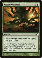 Matte Finish Return to Ravnica Aerial Predation ( #113 )