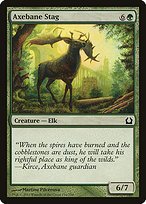 Matte Finish Return to Ravnica Axebane Stag ( #116 )