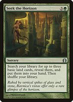 Matte Finish Return to Ravnica Seek the Horizon ( #134 )