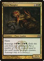 Matte Finish Return to Ravnica Dreg Mangler ( #158 )