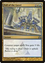 Matte Finish Return to Ravnica Fall of the Gavel ( #161 )