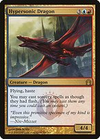 Matte Finish Return to Ravnica Hypersonic Dragon ( #170 )