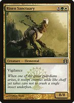Matte Finish Return to Ravnica Risen Sanctuary ( #190 )
