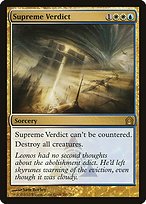 Matte Finish Return to Ravnica Supreme Verdict ( #201 )