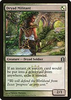Matte Finish Return to Ravnica Dryad Militant ( #214 )