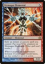Matte Finish Return to Ravnica Nivmagus Elemental ( #219 )