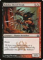 Matte Finish Return to Ravnica Rakdos Shred-Freak ( #221 )