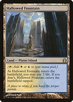 Matte Finish Return to Ravnica Hallowed Fountain ( #241 )