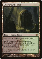 Matte Finish Return to Ravnica Overgrown Tomb ( #243 )