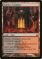 Matte Finish Return to Ravnica Rakdos Guildgate ( #244 )