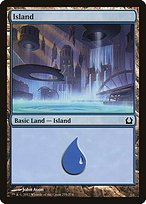 Matte Finish Return to Ravnica Island ( #255 )