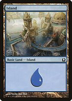 Matte Finish Return to Ravnica Island ( #256 )