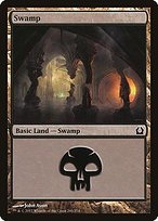 Matte Finish Return to Ravnica Swamp ( #260 )