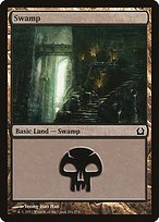 Matte Finish Return to Ravnica Swamp ( #261 )