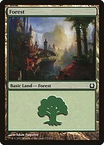 Matte Finish Return to Ravnica Forest ( #272 )