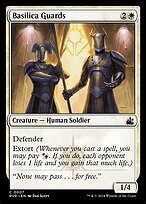 Matte Finish Ravnica Remastered Basilica Guards ( #7 )