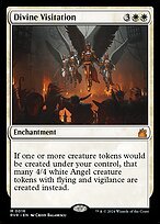 Matte Finish Ravnica Remastered Divine Visitation ( #16 )