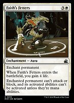 Matte Finish Ravnica Remastered Faith's Fetters ( #18 )