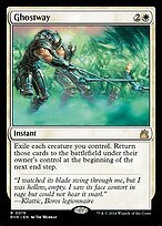 Matte Finish Ravnica Remastered Ghostway ( #19 )