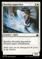 Matte Finish Ravnica Remastered Keening Apparition ( #21 )